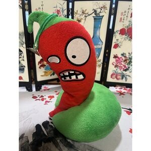 Plants vs Zombies PvZ‎ Plush Jalapeno Spicy Pepper Linxin OG RARE PopCap Games